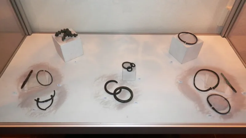 Výstava keltských šperků v Lounech