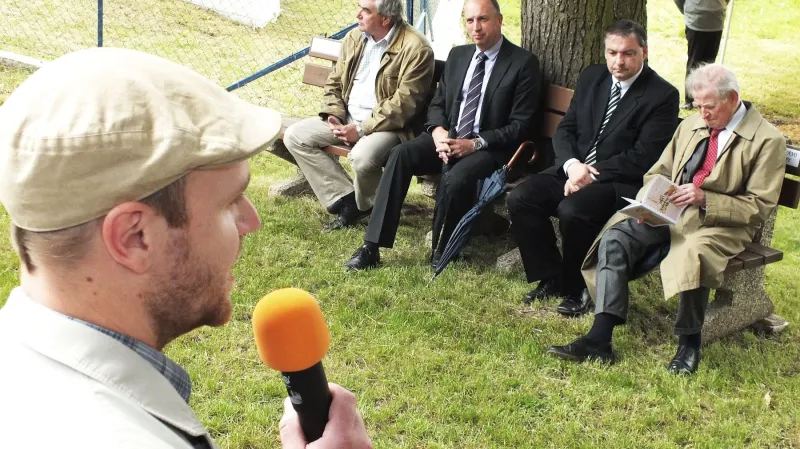 Z oslavy v Mladkově