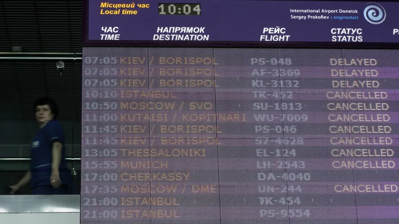 Mezinárodní letiště v Doněcku