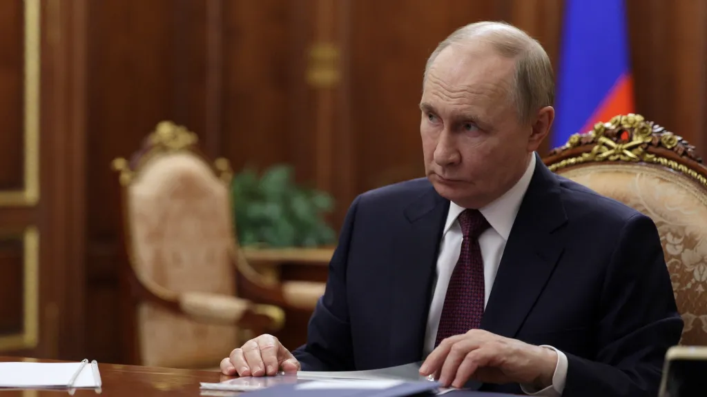 Ruský vládce Vladimir Putin