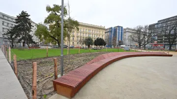 Vrcholí rekonstrukce Moravského náměstí v Brně