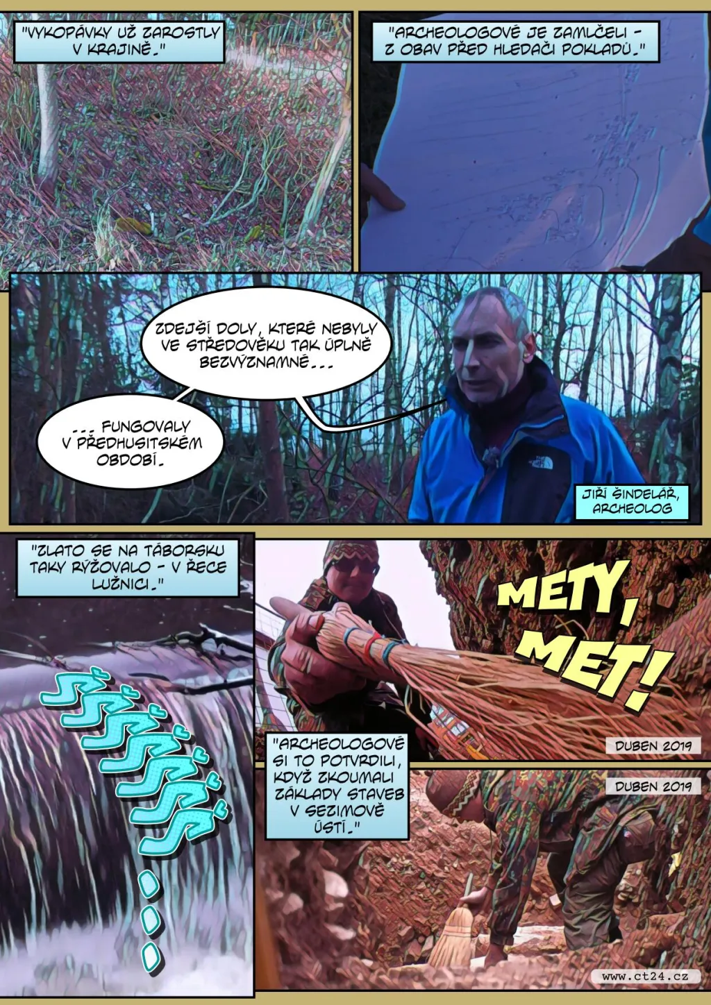 Zlatá horečka na Táborsku