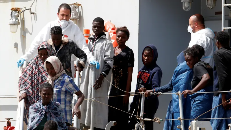 Uprchlíci v Itálii