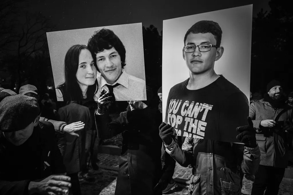 Nominace na vítěznou sérii Czech Press Photo 2018 (Aktualita): Za slušné Slovensko