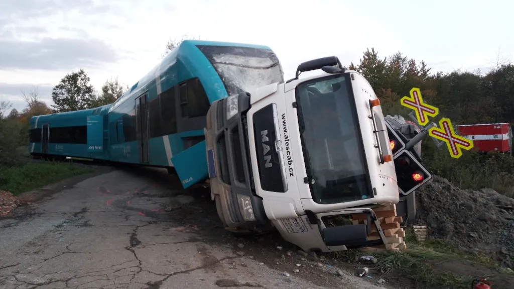 Železniční nehoda u Valašského Meziříčí