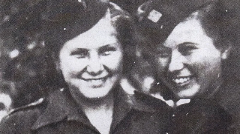 Věra a Vanda Biněvské (zleva)