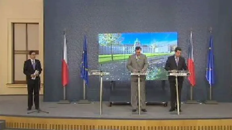 Brífink po jednání vlády