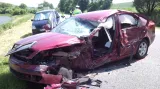 Řidič osobního vozu nehodu nepřežil