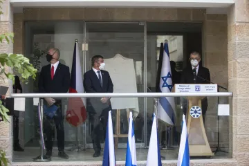 Palestinci odsoudili nově otevřenou diplomatickou úřadovnu Česka v Jeruzalémě