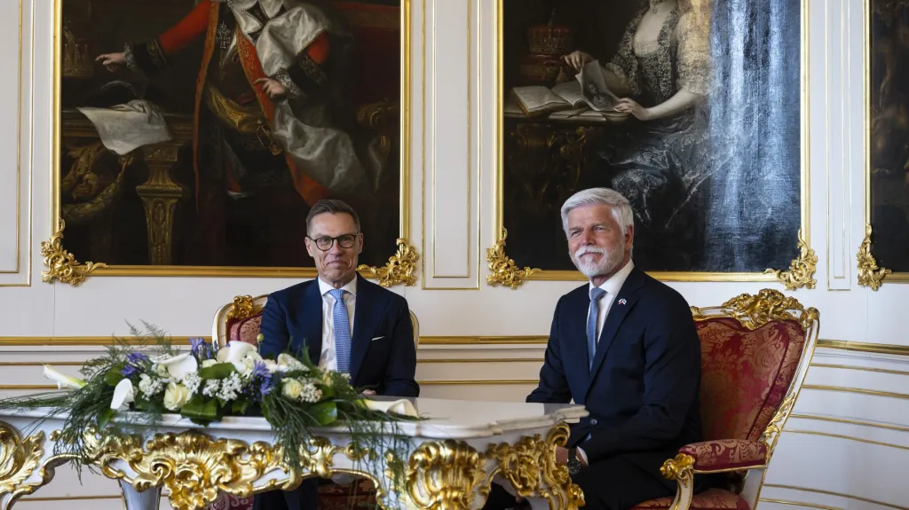 Alexander Stubb a Petr Pavel