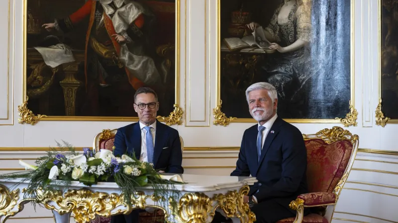 Alexander Stubb a Petr Pavel