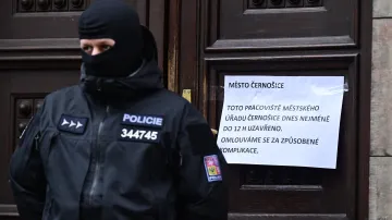 Zásah na Městském úřadu Černošice, 28. ledna 2026