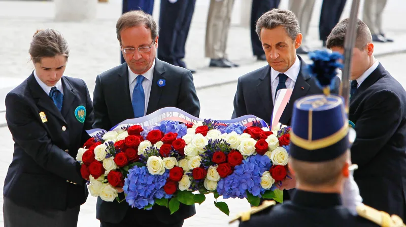 François Hollande a Nicolas Sarkozy