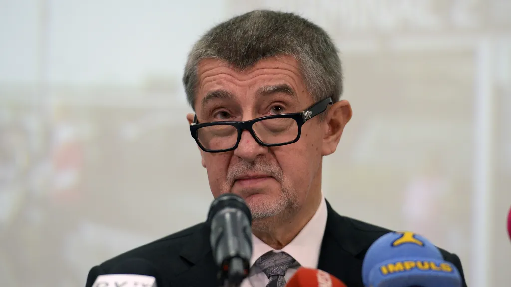 Premiér v demisi Andrej Babiš