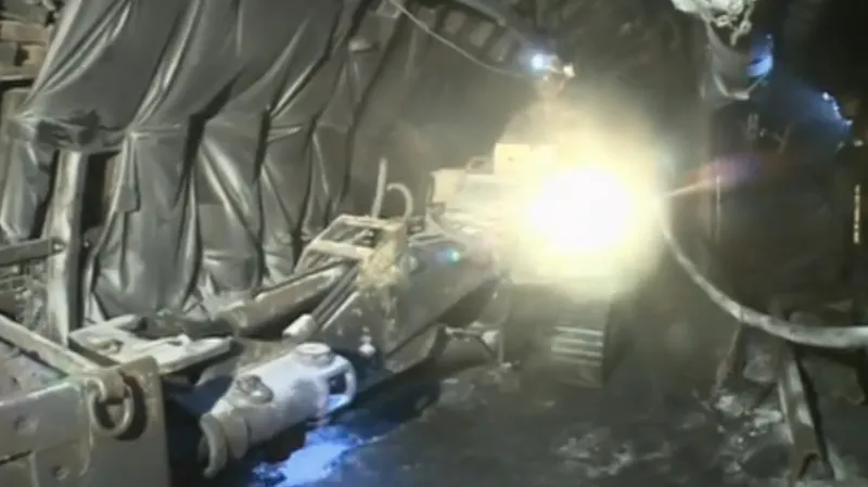 Těžba v Dole Paskov