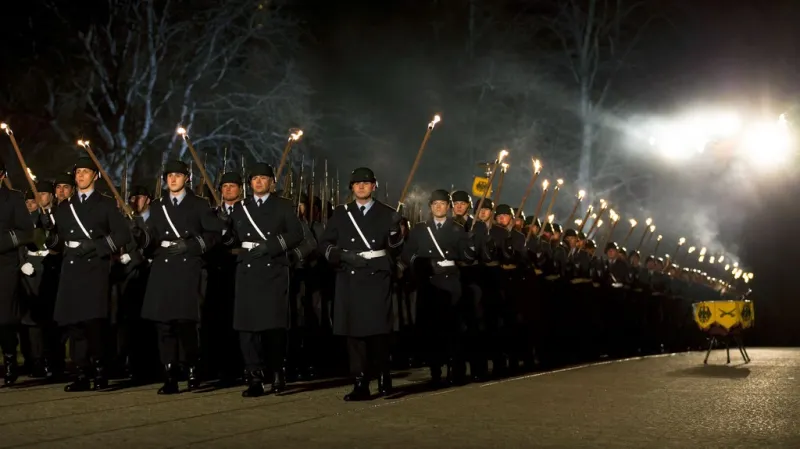 Slavnostní odchod prezidenta Wulffa