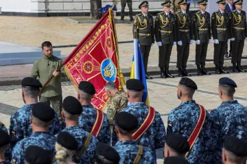 Ukrajinci si připomněli Den nezávislosti. Zelenskyj hovořil o důležitosti všech lidí i činů