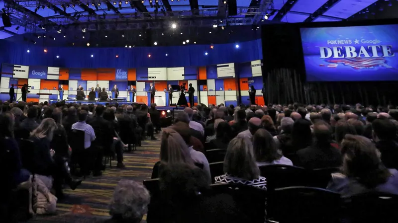 Poslední debata republikánů se odehrála bez Trumpa, soupeři toho využili