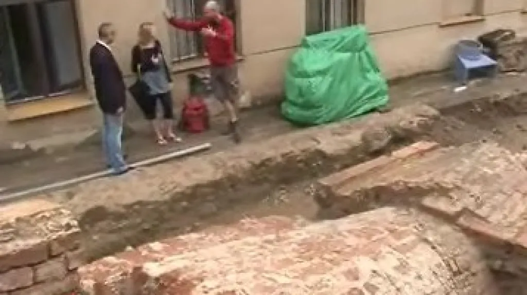 Historický vodovod v centru Brna