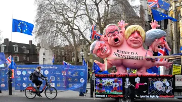 Protest proti brexitu
