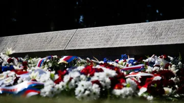 Pietní akt k 83. výročí vyhlazení osady Ležáky