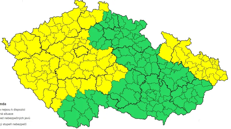 Aktuální výstraha