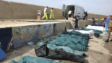 Mrtví imigranti u Lampedusy