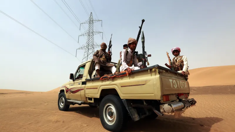 Šíitští povstalci v Jemenu