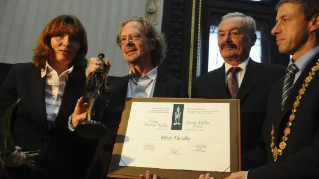 Petr Handke s Cenou F. Kafky 2009