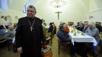 Vánoční charitativní oběd v Arcibiskupském paláci