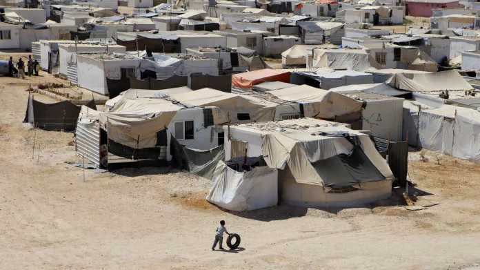 Uprchlický tábor v Jordánsku