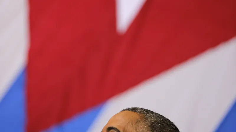 Obama na Kubě