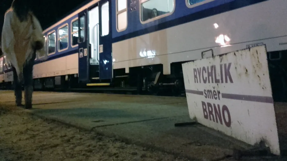 Mimořádný posilový rychlík Vyškov–Brno