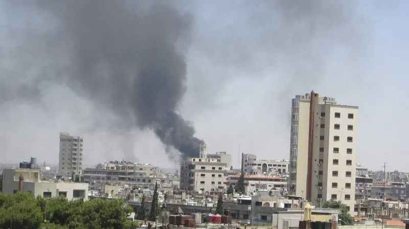 Homs pod palbou