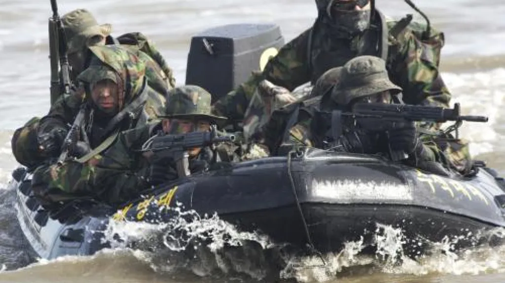 Cvičení jihokorejské armády