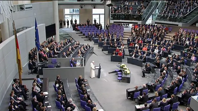 Projev Benedikta XVI. ve Spolkovém sněmu