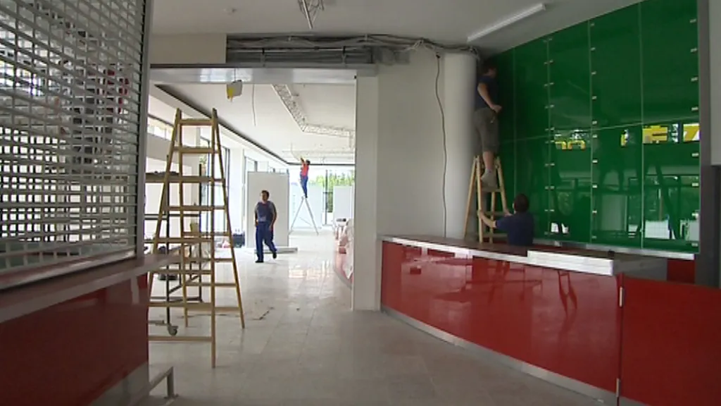 Rekonstrukce kina kroměřížského kina Nadsklepí