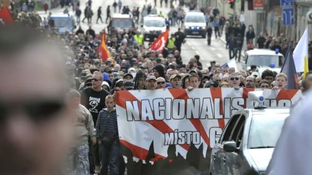 Pochod radikálů v Brně
