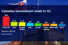 Volby na Slovensku se ztrátou vyhrál Ficův Smer. Do parlamentu jde i radikál Kotleba