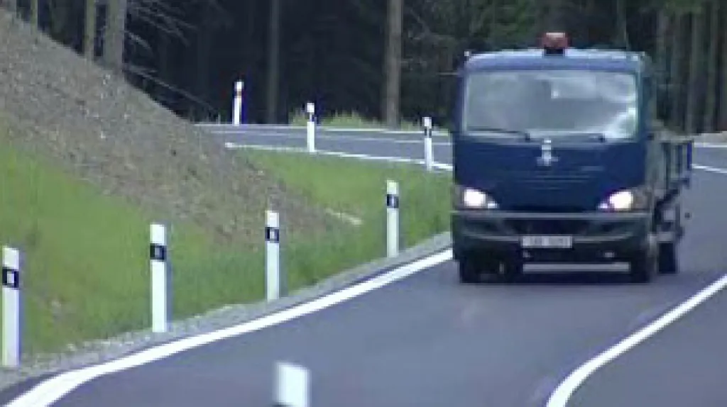 Silnice v jižních Čechách