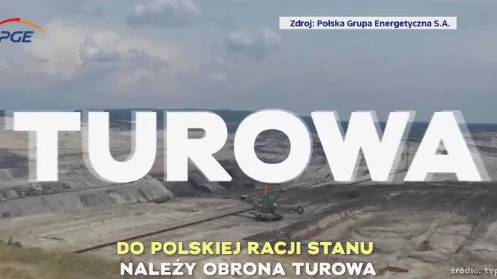 Klip polské PGE na podporu Dolu Turów