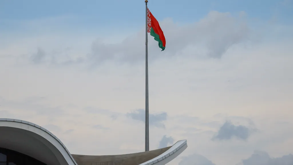 Běloruská vlajka, ilustrační foto