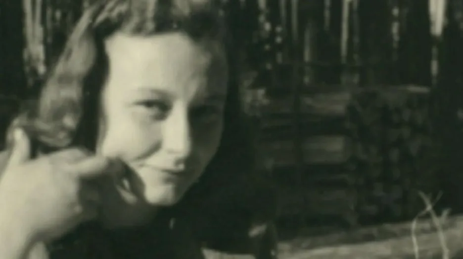 Irena Hešová za mlada