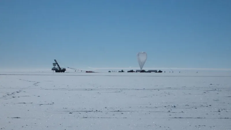 Transport detektoru ANITA