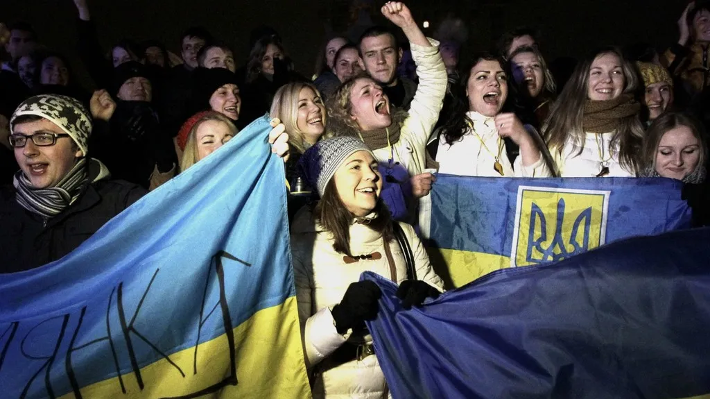 Protesty na Ukrajině