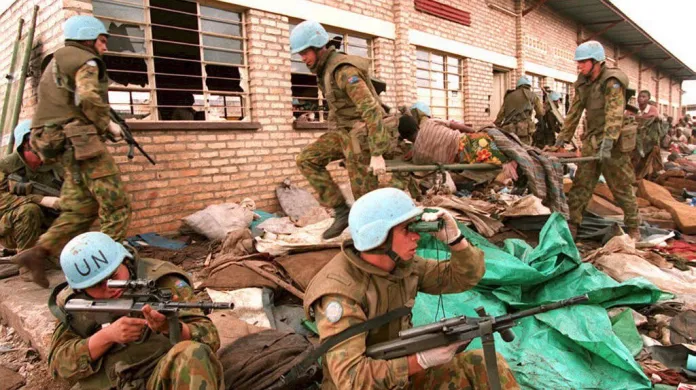 Jednotky OSN ve Rwandě