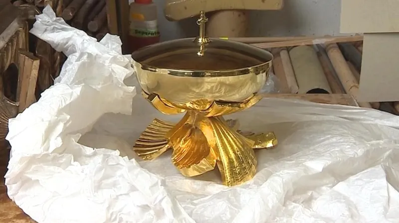 Olivovy liturgické předměty pro trnavskou katedrálu