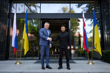 Zelenskyj pozval Fica do Kyjeva, ten slíbil podporu ukrajinské cestě do EU