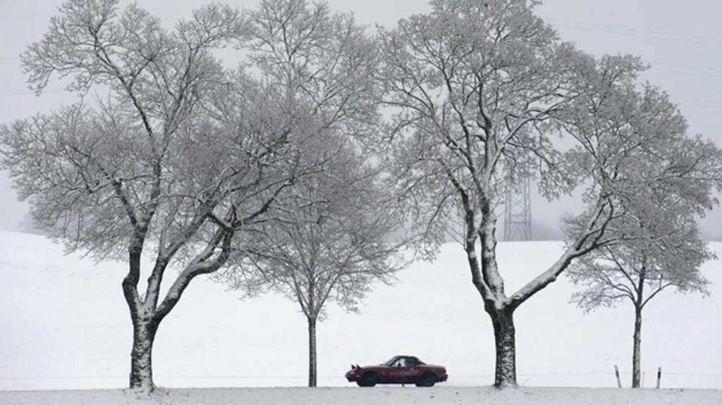 Evropu trápí přívaly sněhu