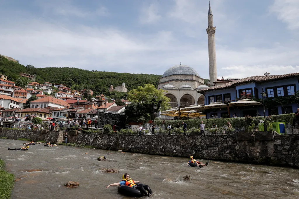 Město Prizren, kde se závod pořádá